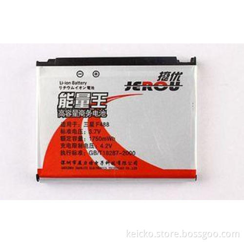 1750mah Li-ion Cell Phone Battery Replacement For Samsung F